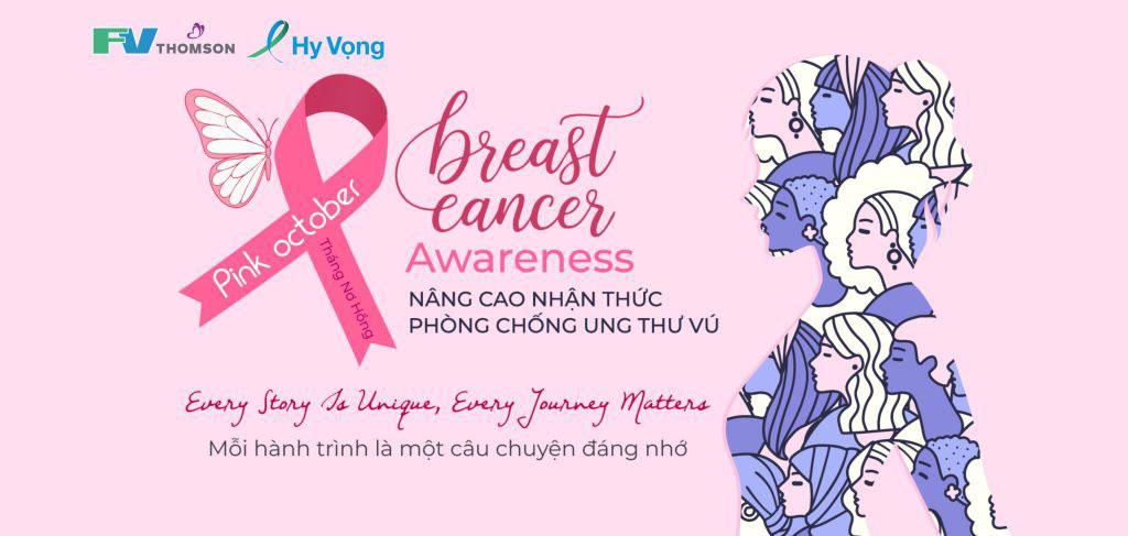 Tháng Nơ Hồng tại FV - Cùng hành động để chiến thắng ung thư vú