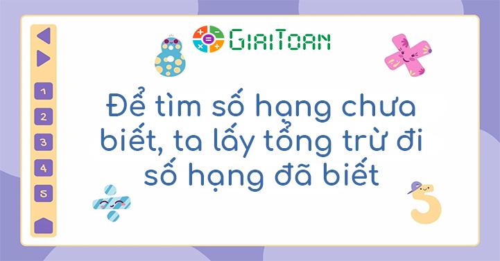 Tìm x lớp 3 Dạng Toán tìm x lớp 3