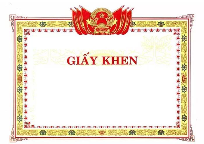 Tạo ấn tượng với 33 Mẫu giấy khen – Phôi giấy khen đẹp nhất