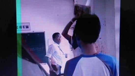 Thầy giáo và học sinh đánh nhau trong lớp cùng viết bản kiểm điểm