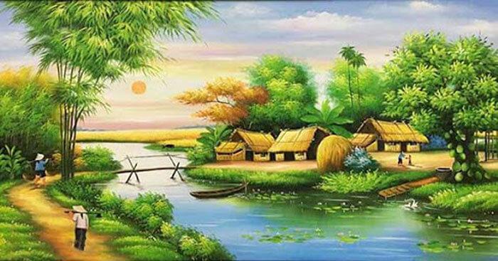 Tả quê hương nơi em đang ở hoặc đang sinh sống (42 mẫu)                                   Bài văn tả cảnh quê hương lớp 3