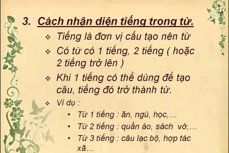 Cấu tạo từ tiếng Việt và những kiến thức về từ  cần nắm rõ