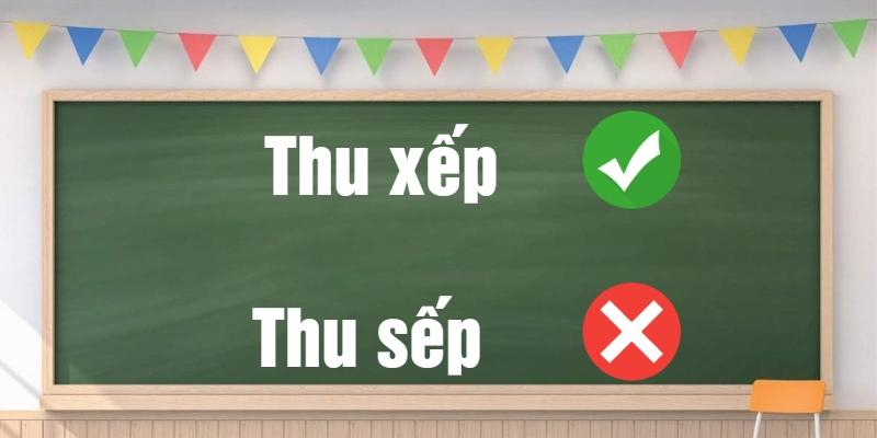 Khám phá từ đúng: Thu xếp hay thu sếp – bạn đã biết chưa?